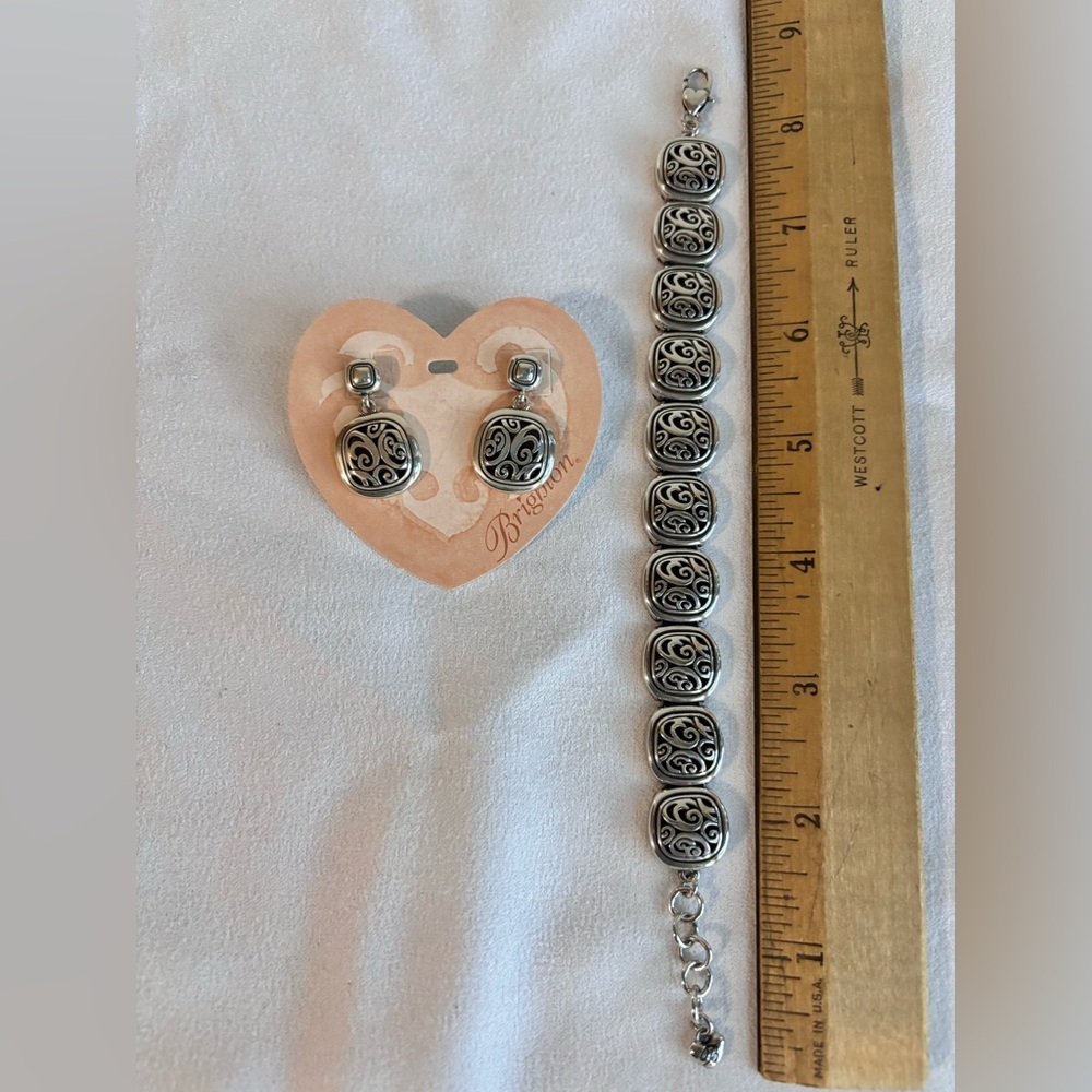 Brighton Spin Master Bracelet & Earrings Matching Set - Picture 3 of 3